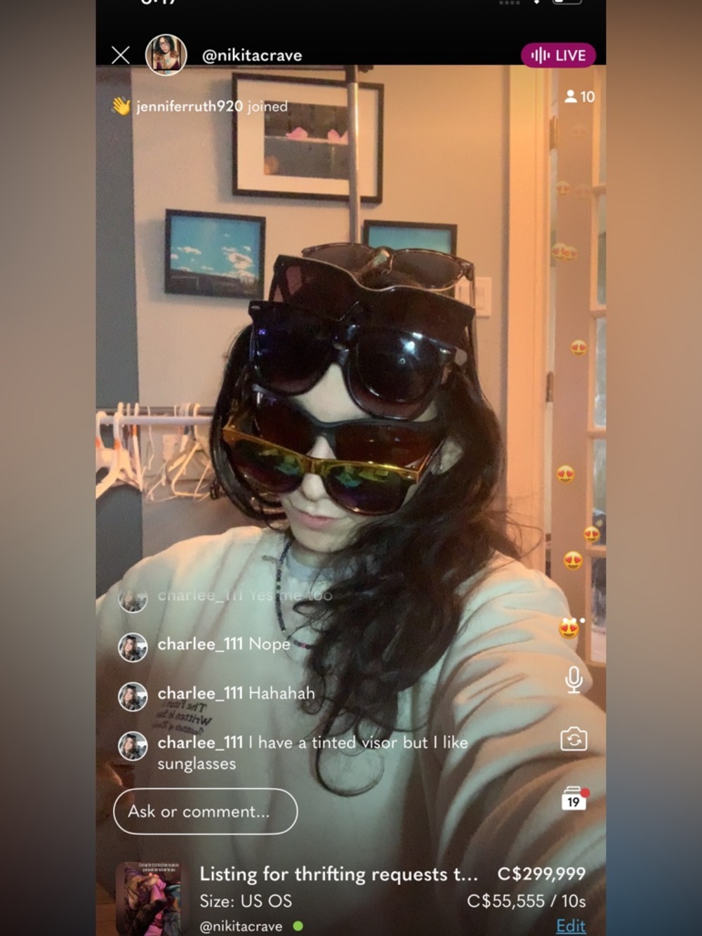 Variety Sunglasses $7 2 and 4 are sold - Picture 15 of 16